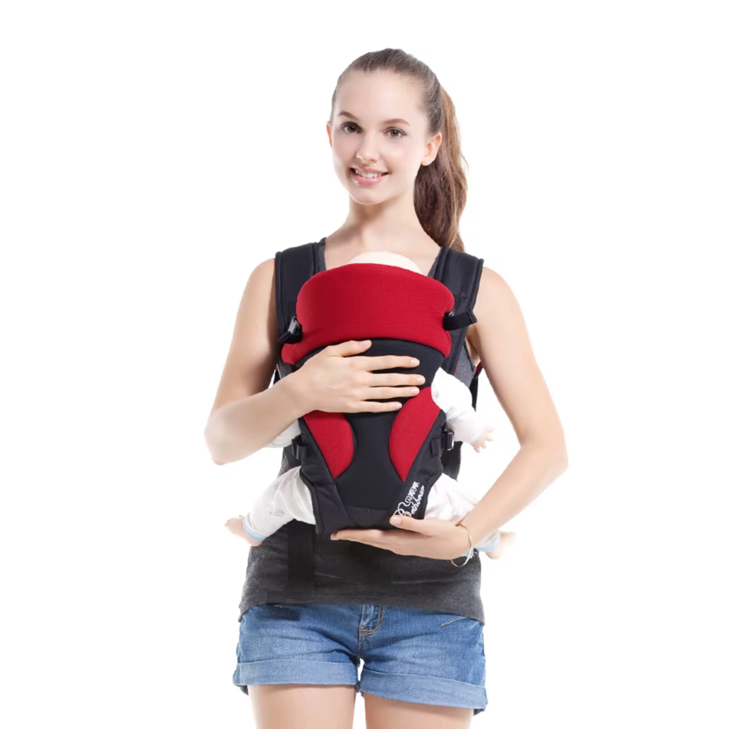 LinéaPorté – Porte-bébé randonnée 3-en-1, Léger, Respirant et Évolutif