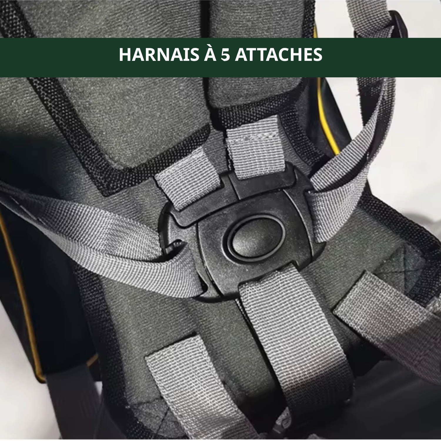 TrekKid Air Pro – Porte Bébé Randonnée Dorsal Haut de Gamme