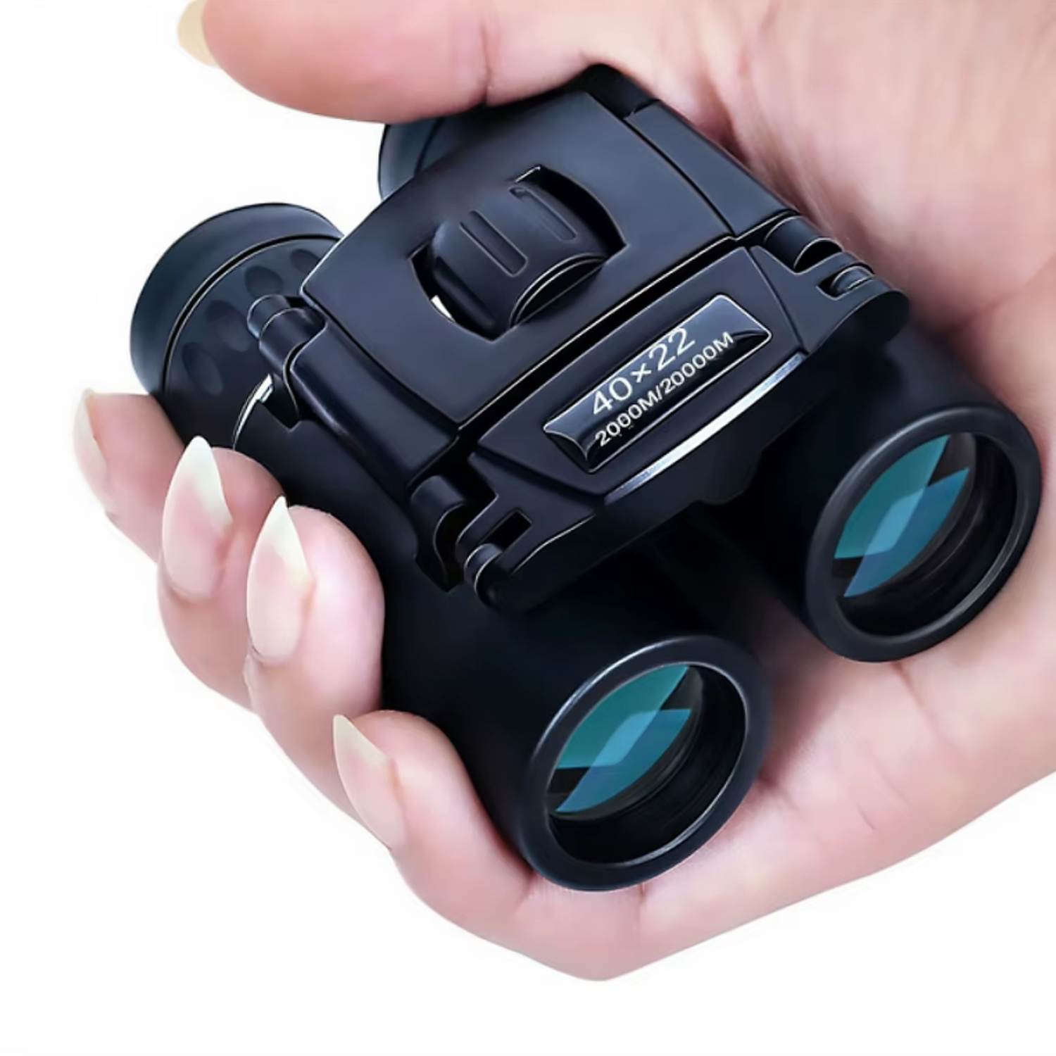 TRAILSIGHT Pocket 40x22 – Jumelles Randonnée de Poche, Facile à transporter, Vision HD Longue Portée, Étanches & Résistantes