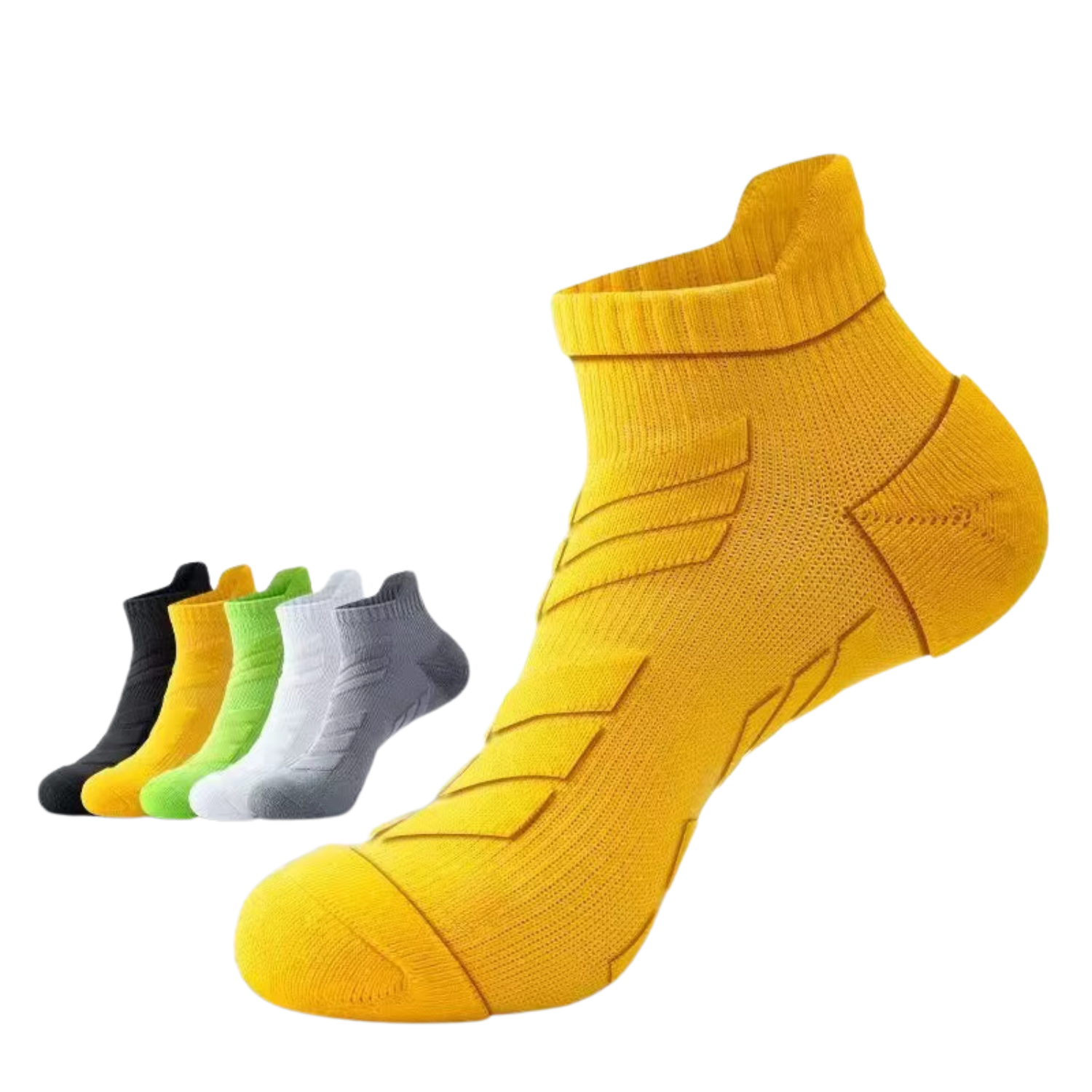 TrekCush Men (x5) – Chaussette Randonnée Homme Antichoc & Respirantes