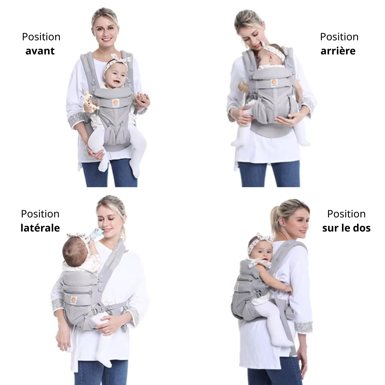 ErgoHike 360 – Porte-Bébé pour Randonnée Ergonomique Respirant (0 à 4 ans)