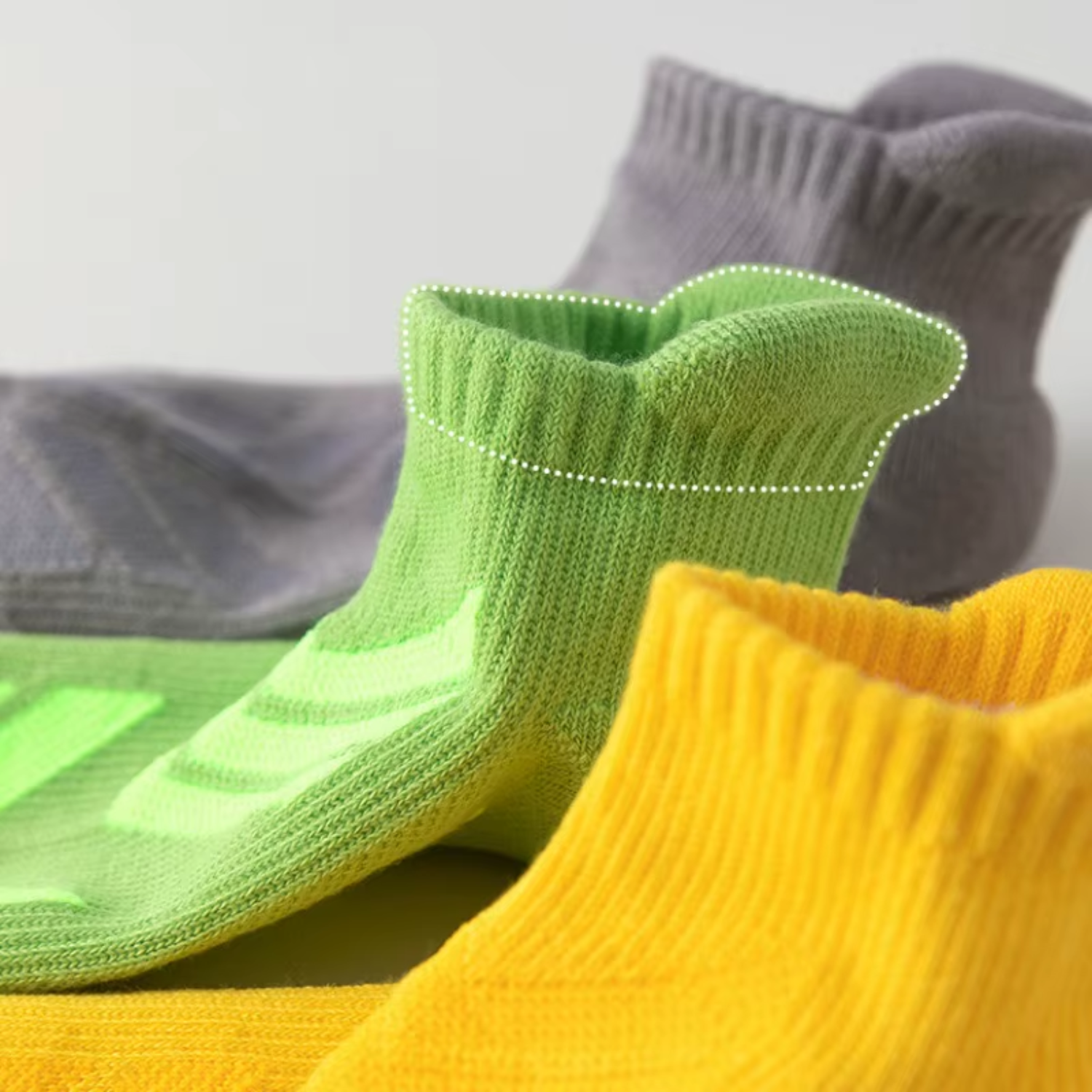 TrekCush Men (x5) – Chaussette Randonnée Homme Antichoc & Respirantes