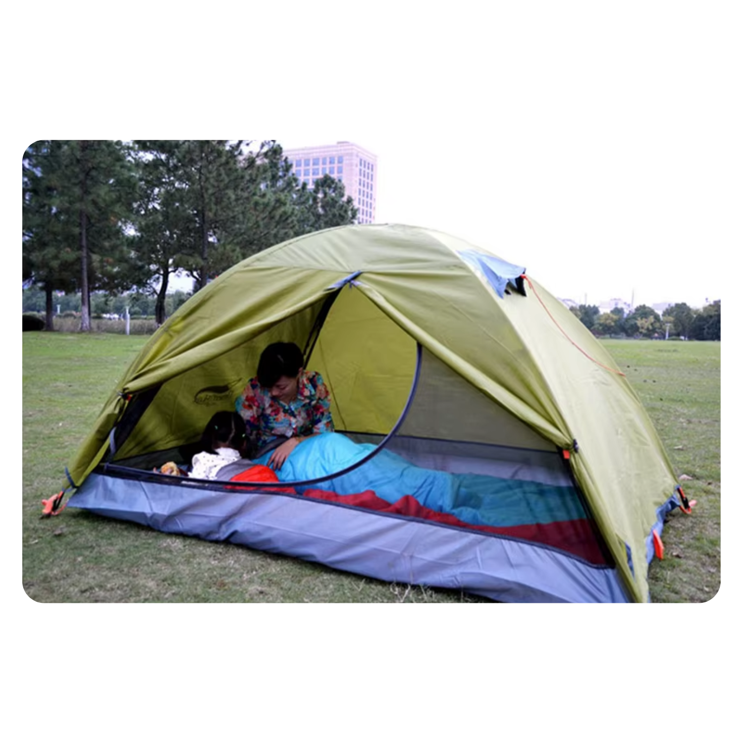 TRAILHAVEN DuoLight – Tente Randonnée 2 Personnes Ultra-légère, Étanche, Montage Express