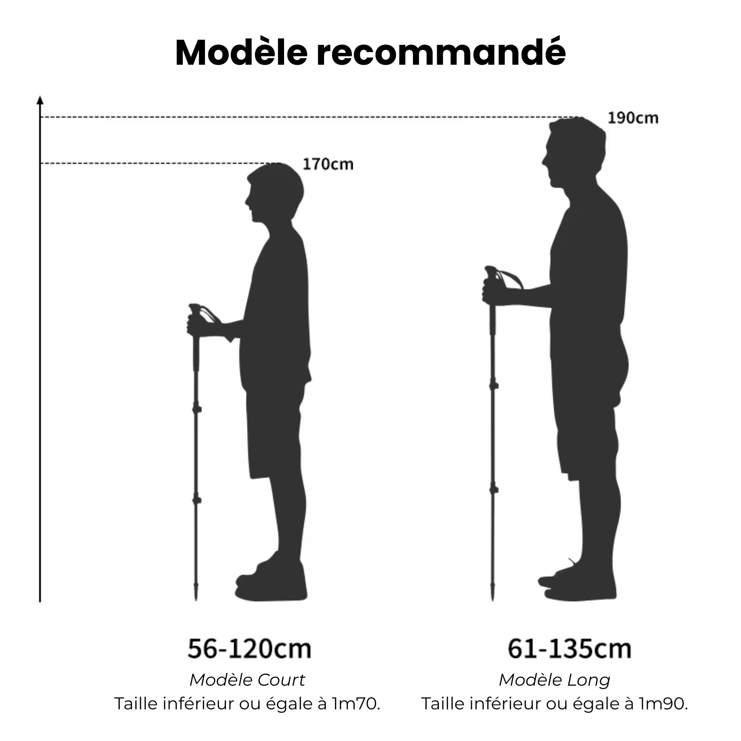 Naturehike 160 - Bâton De Randonnée Télescopiques Ultra-Résistants