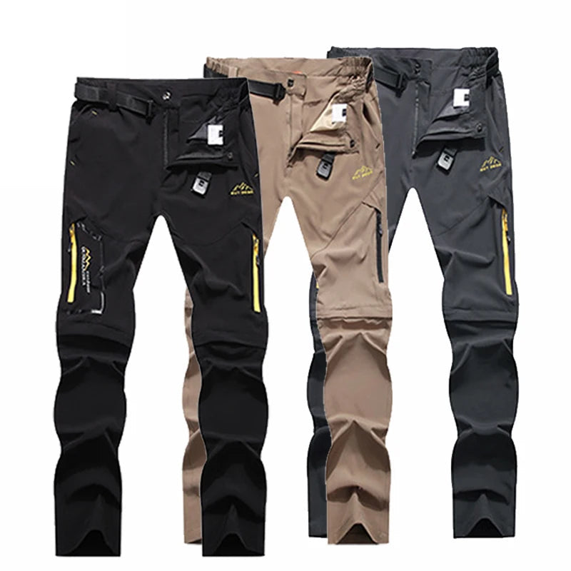 TrailZip – Pantalon Randonnée Homme Léger & Déperlant à Zip Amovible