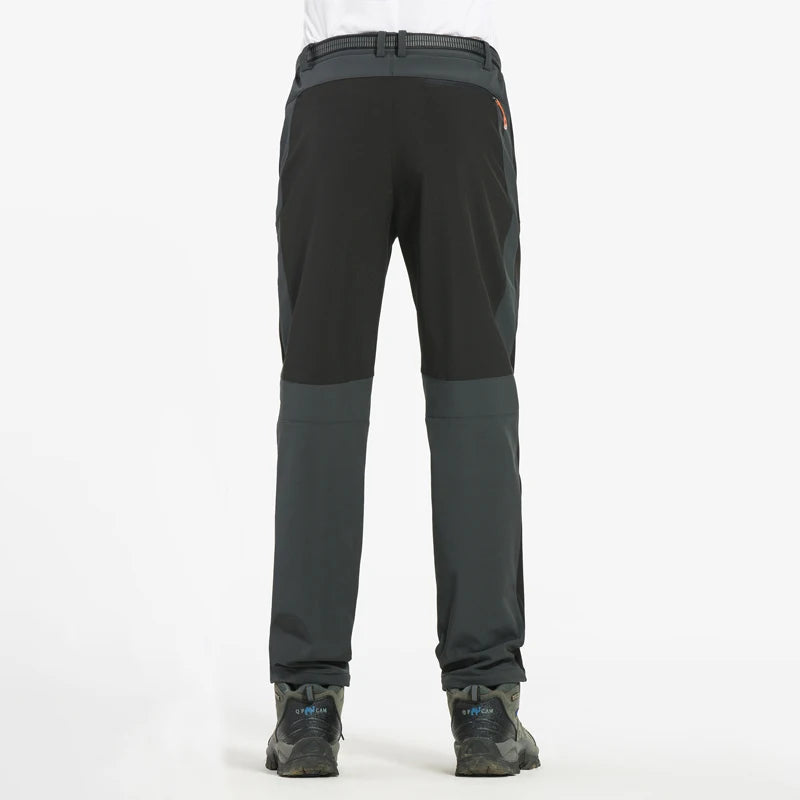 SnowPeak - Pantalon Randonnée Hiver Homme Imperméable & Doublé Polaire