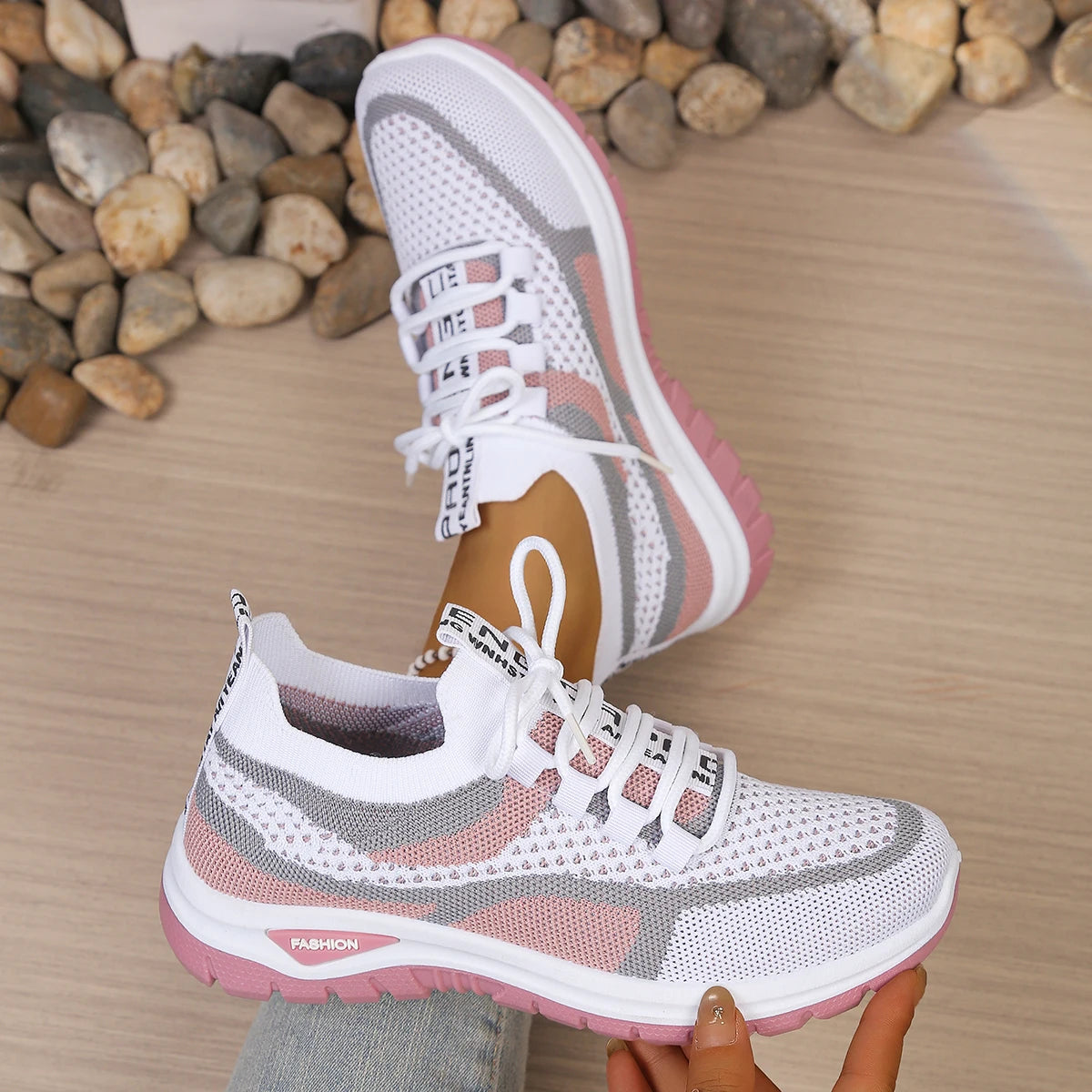 Chaussures de Marche Respirantes Femme – Légères & Confortables Pour Marche Active et Randonnée