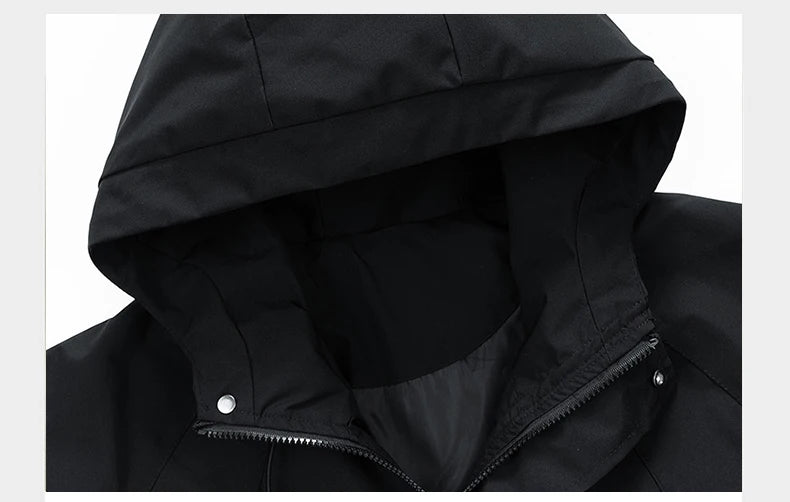 StormTrack – Veste Randonnée Homme Coupe-Vent, Légère & Imperméable à Capuche