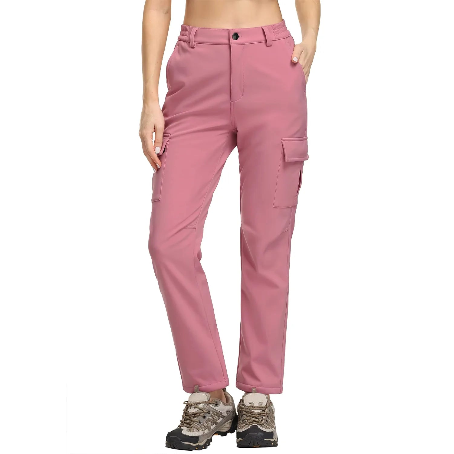 Cargo Pants – Pantalon Randonnée Femme Hiver Cargo, Chaud, Imperméable & Multi-poches