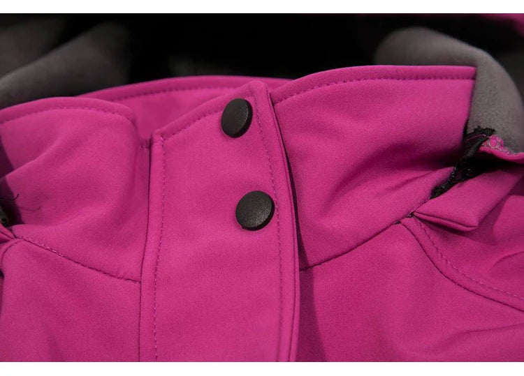 AltaTrail – Veste Randonnée Femme Longue Softshell & Coupe-Vent