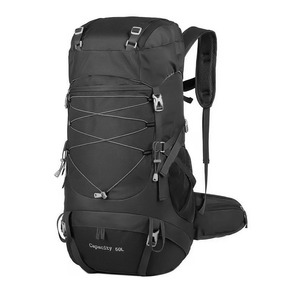 TrailMaster 50 – Sac de Randonnée Respirant 50L Ultra Léger & Résistant à l’Eau pour Trekking Longue Distance