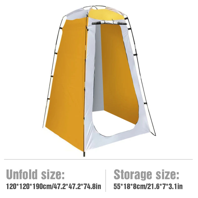 Westtune Portable Privacy Shower Tent Outdoor Waterproof Changing Room Shelter for Camping Hiking Beach Toilet Shower Bathroom