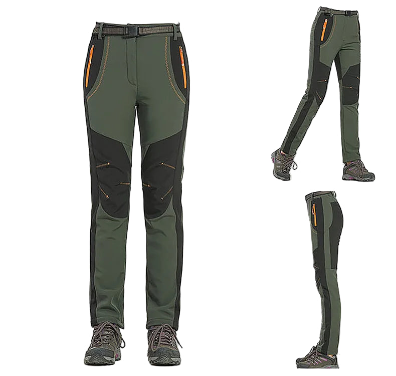 Flex Pants – Pantalon Randonnée Femme Hiver Imperméable, Chaud & Résistant