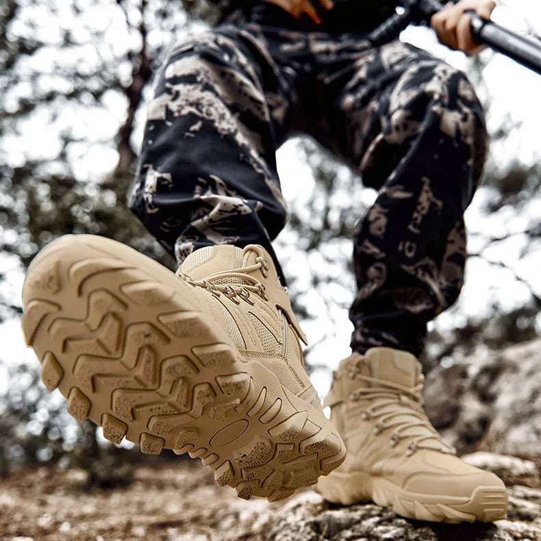 TactixPro – Chaussure Randonnée Homme Tactique, Ultra-Résistante & Accroche Terrain