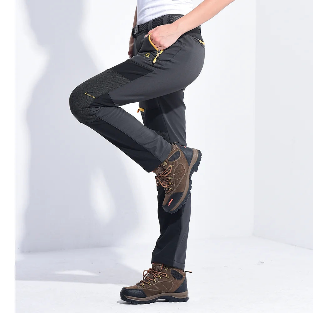 Trek Pants – Pantalon Randonnée Femme Slim, Chaud, Imperméable & Élégant