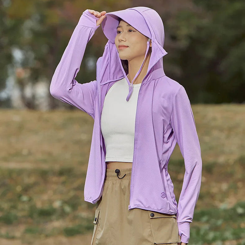 SolarShell Active – Veste Randonnée Femme Technique, Ultra-Légère & Respirante, Parfaite en Toutes Saisons