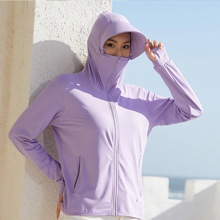 SolarShell Active – Veste Randonnée Femme Technique, Ultra-Légère & Respirante, Parfaite en Toutes Saisons