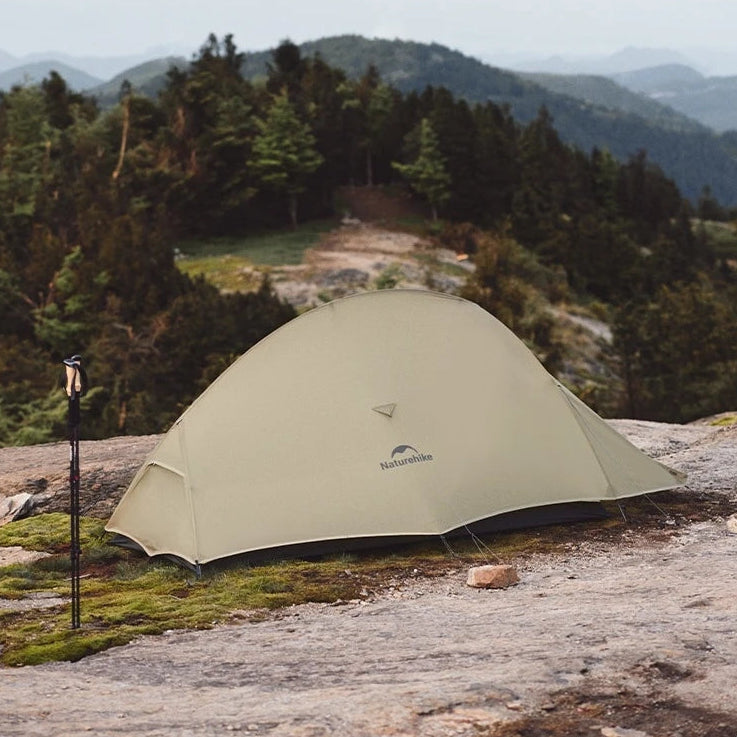 VENTURIS CloudUp Pro 2P – Tente Randonnée Ultralégère 4 Saisons, Nylon Haute Performance & Imperméabilité Avancée