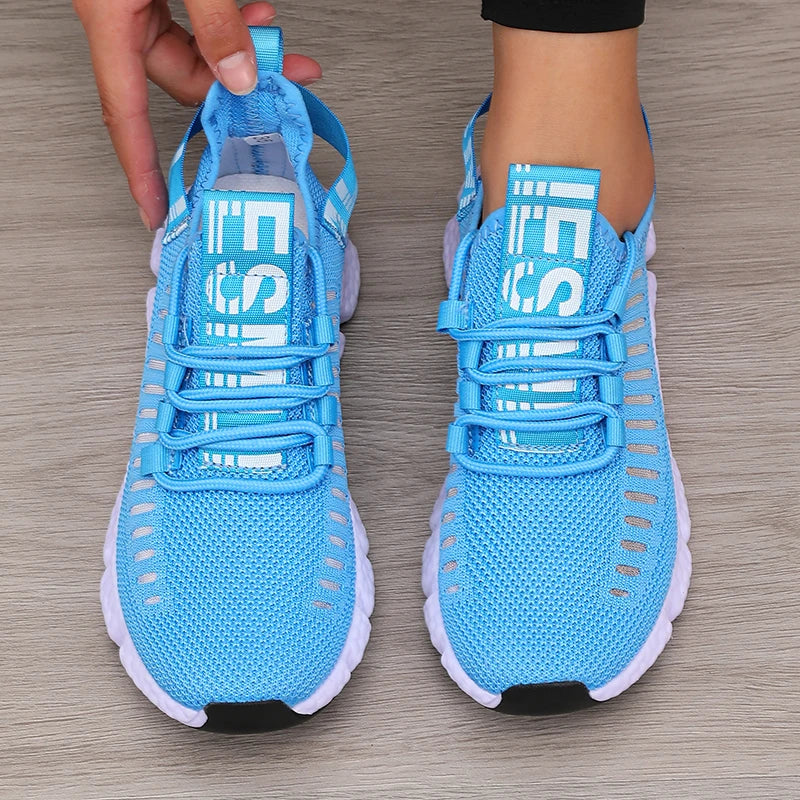 FlexRun - Chaussures Randonnée Femme Légère & Respirante