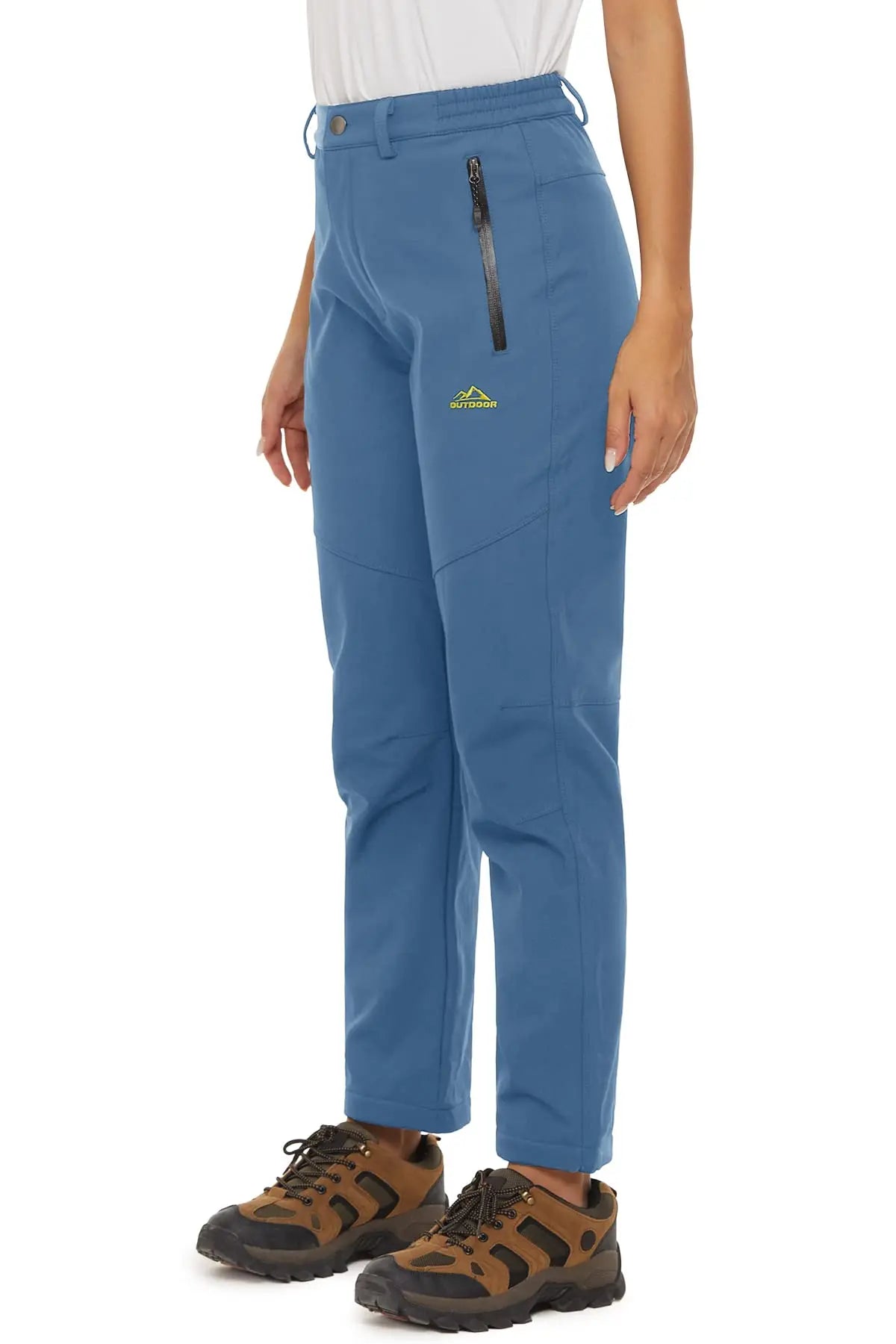 Storm Pants – Pantalon Randonnée Femme Softshell Chaud, Déperlant & Multi-Poches