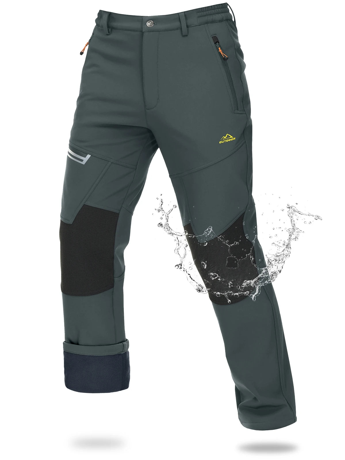 ThermoFlex – Pantalon Randonnée Homme Softshell | Édition Spécial Grand Froid
