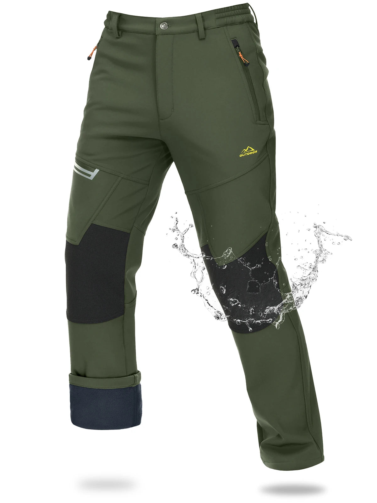 ThermoFlex – Pantalon Randonnée Homme Softshell | Édition Spécial Grand Froid