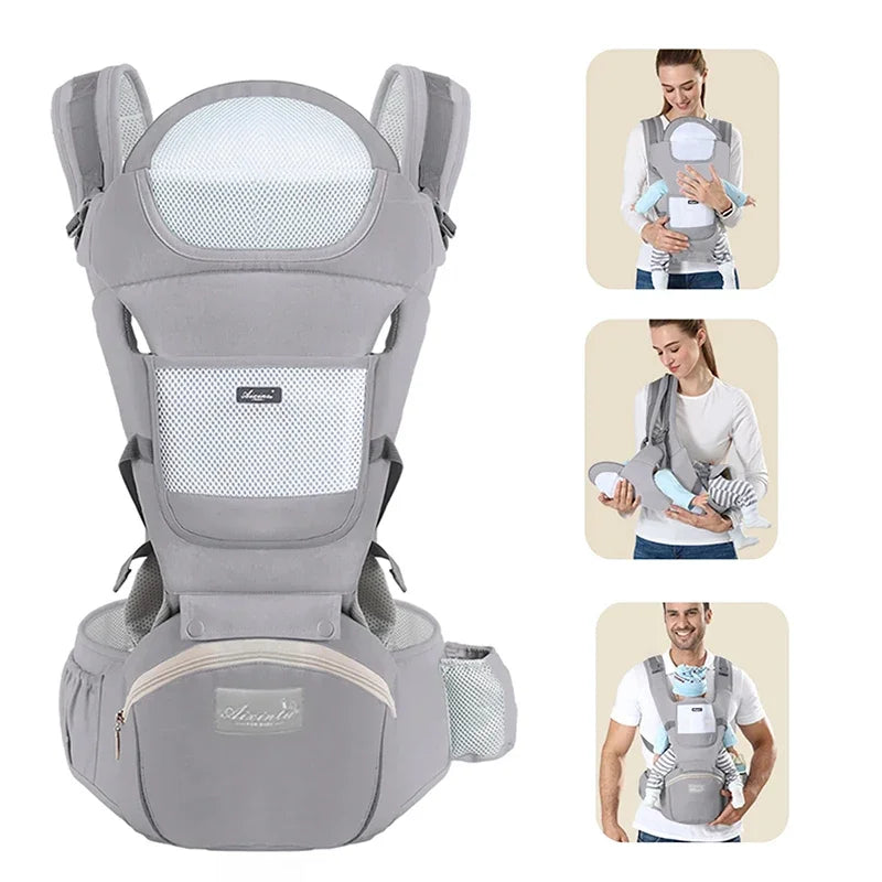 AltaVia – Porte-bébé randonnée ergonomique 6-en-1 | Liberté, confort et sécurité pour les parents aventuriers