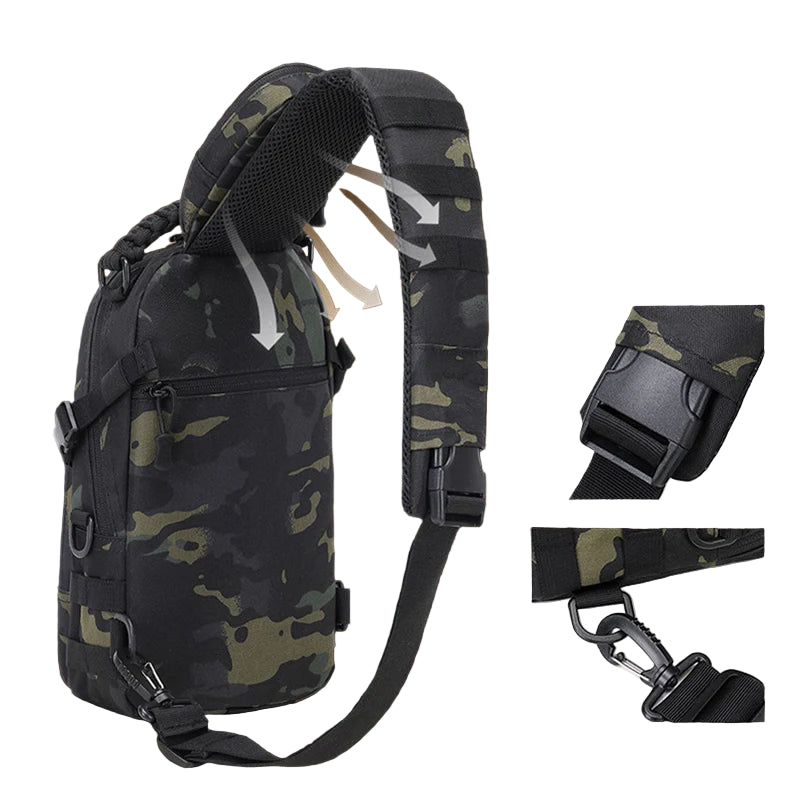 MollyBag - Sacoche Randonnée Homme Tactique – Haute Capacité