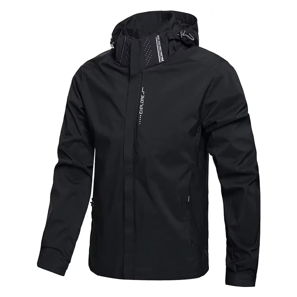 SkyShield – Veste Randonnée Homme Déperlante & Ultra-Légère