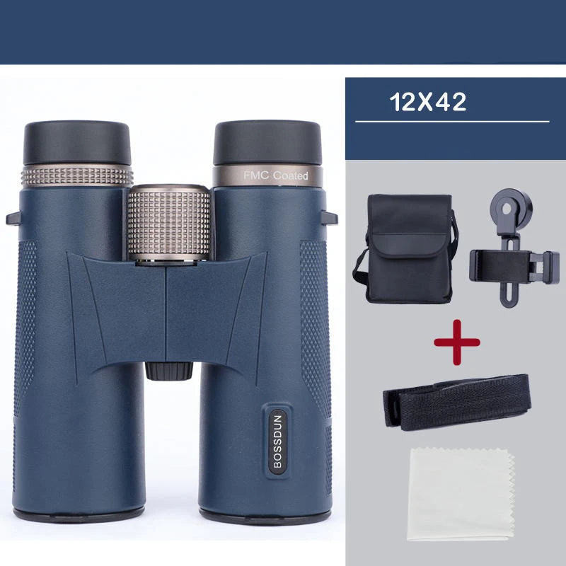 Jumelles Randonnée 12x42 WILDOPTIK – Étanches IP67, Optique ED Haute Définition & Prisme BAK4 - Esprit Rando