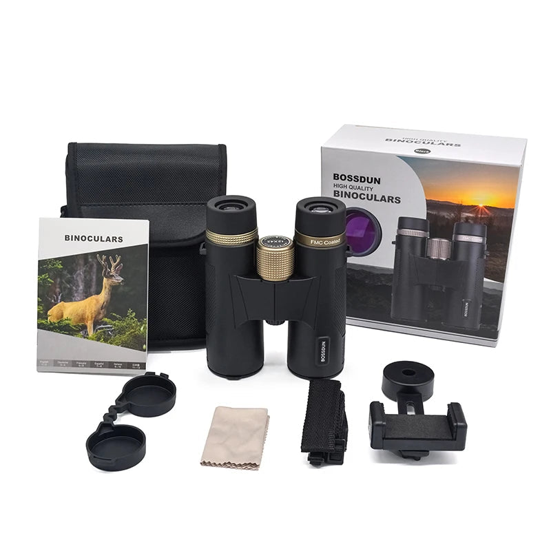 Jumelles Randonnée 12x42 WILDOPTIK – Étanches IP67, Optique ED Haute Définition & Prisme BAK4 - Esprit Rando