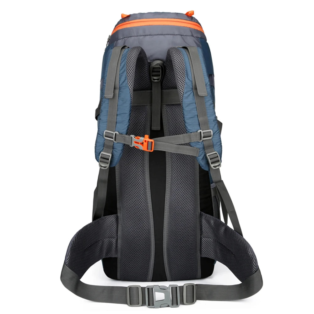 PeakTrail 65 – Sac de Randonnée Étanche 65L avec Housse de Pluie Intégrée