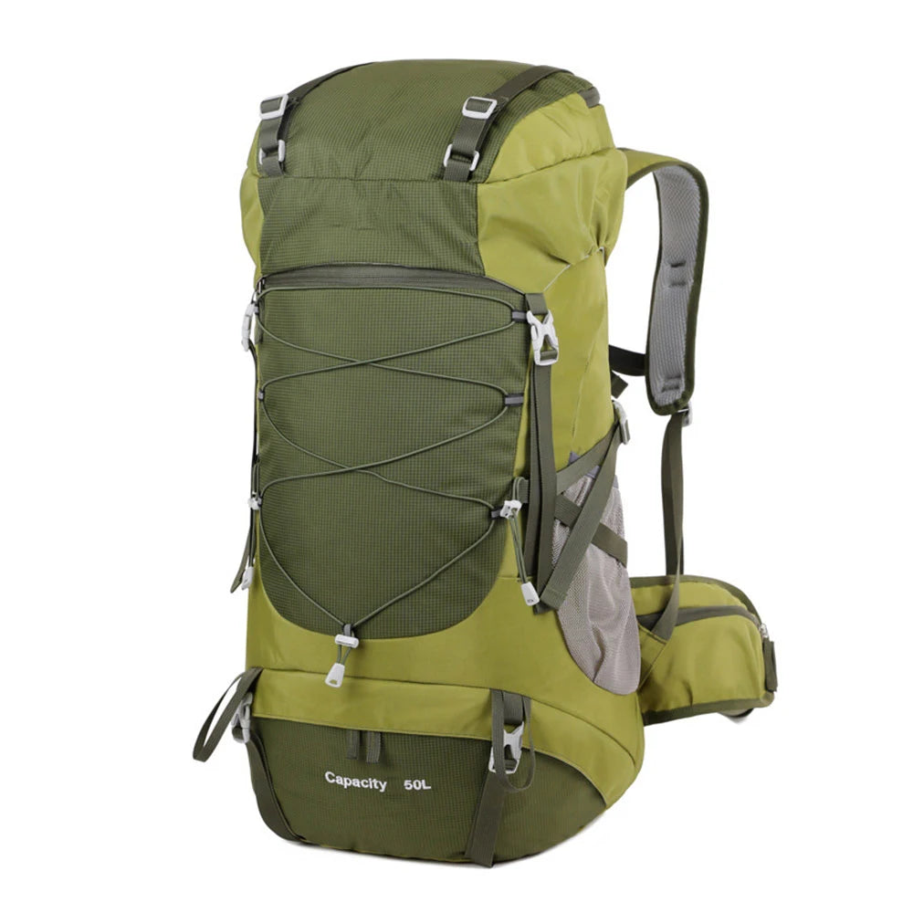 TrailMaster 50 – Sac de Randonnée Respirant 50L Ultra Léger & Résistant à l’Eau pour Trekking Longue Distance