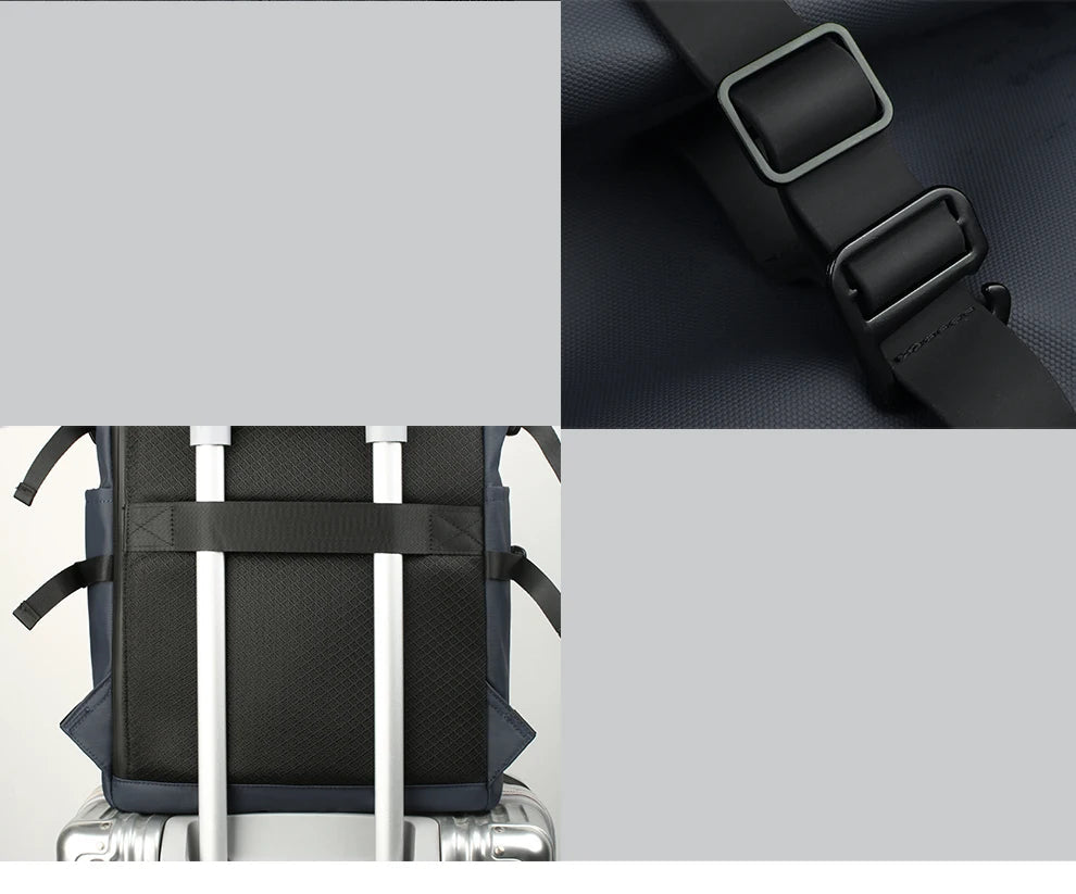 AltaRidge 25 – Sac de Randonnée Étanche & Minimaliste avec Compartiment Sécurisé pour PC/Tablette et Design Rolltop Antichoc