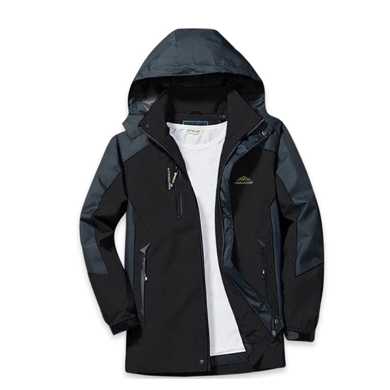 RainVenture – Veste Randonnée Femme Imperméable & Coupe-Vent | Ultra Légère, Respirante et Stylée