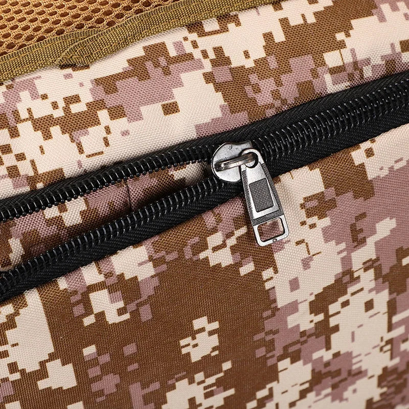 TrekForce 80/100 – Sac de Randonnée Tactique 80 à 100L Ultra Résistant avec Dos Ergonomique & Organisation Militaire