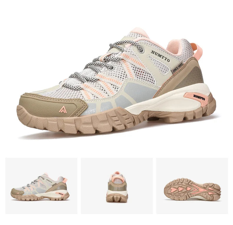 HikeElite Pro - Chaussures Randonnée Femme Performante & Premium