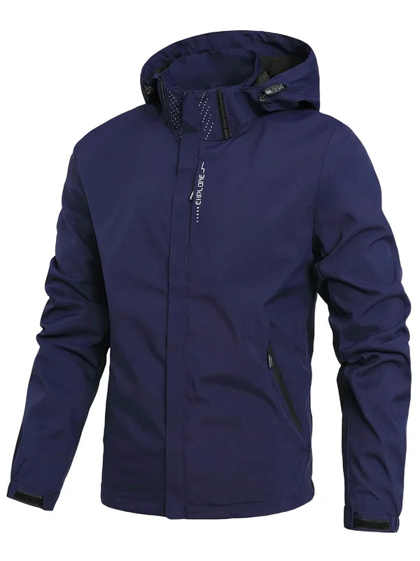 SkyShield – Veste Randonnée Homme Déperlante & Ultra-Légère