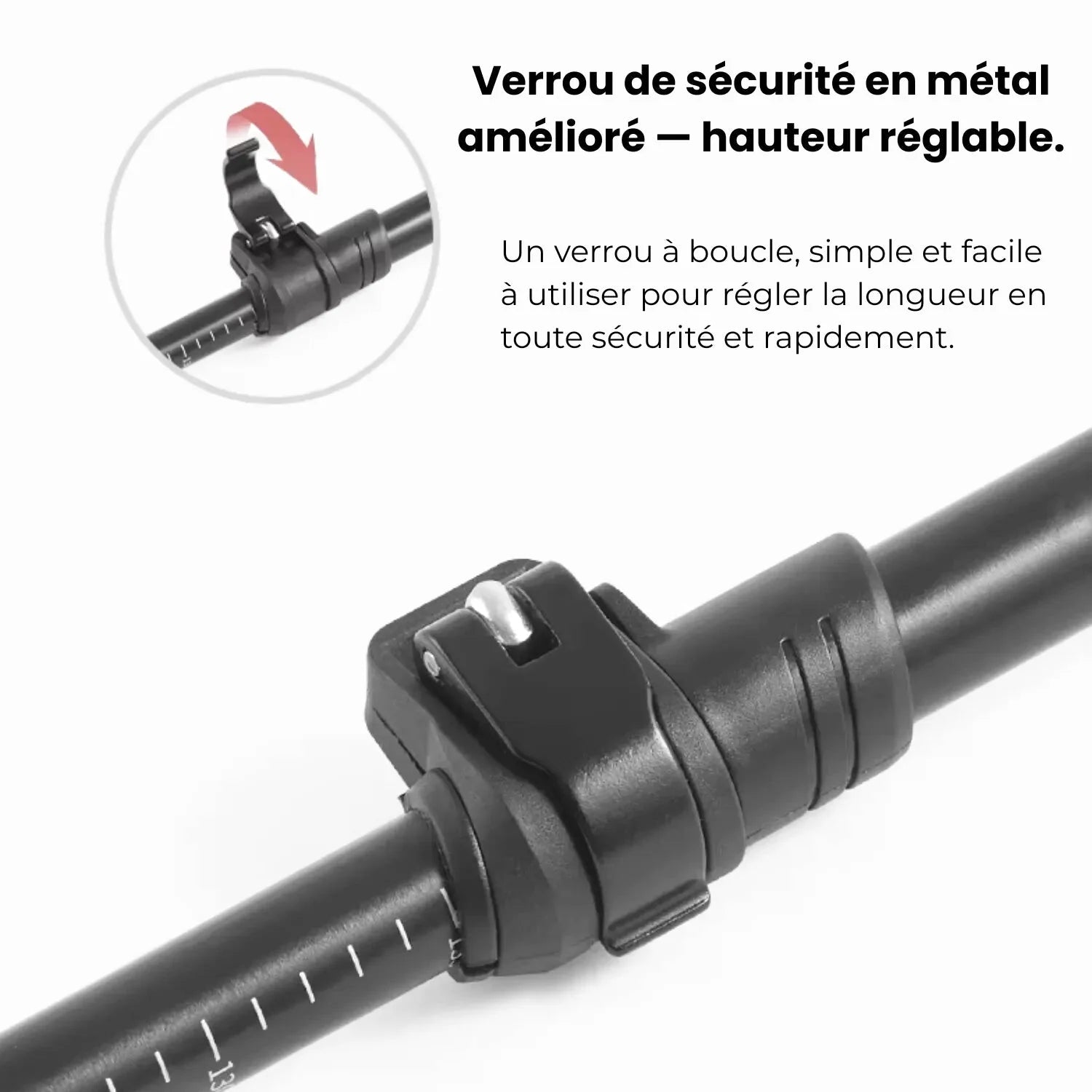 Bâton De Randonnée Télescopiques (56–135 cm) Quick Lock - Aluminium 7075 - Naturehike 135 - Esprit Rando