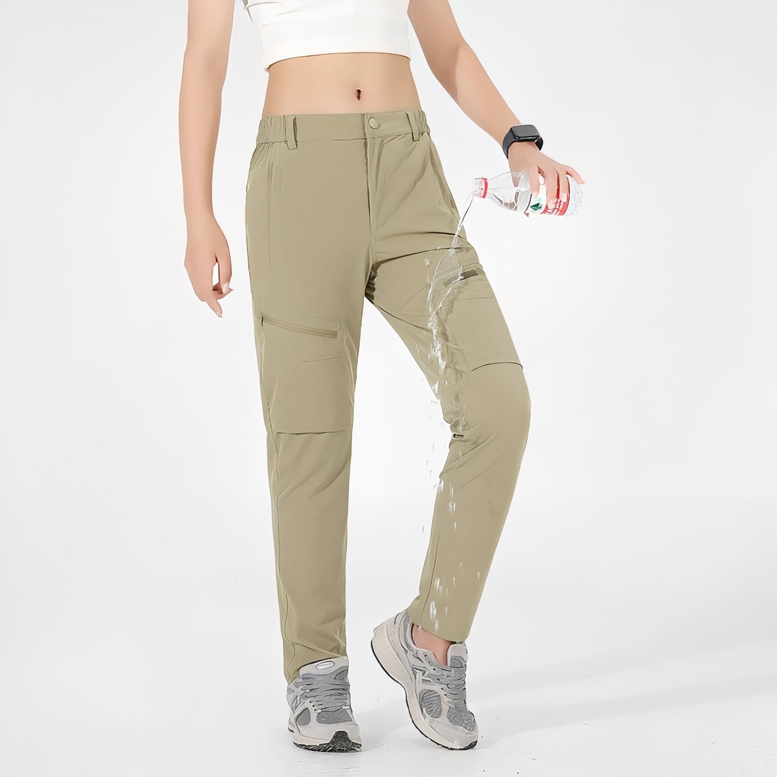 Cargo Pants - Pantalon Randonnée Femme Chaud, Imperméable & Anti-Frottement