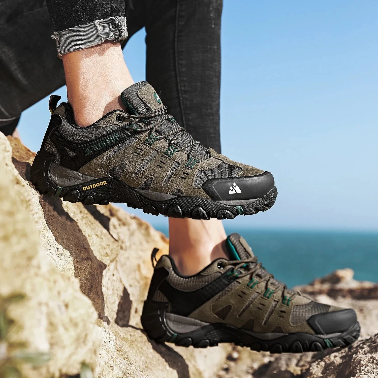 Chaussure Randonnée Homme Basse – Respirantes & Polyvalentes Outdoor - HikeRidge - Esprit Rando