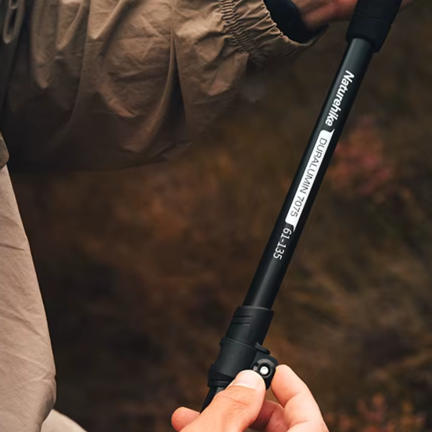 Naturehike 160 - Bâton De Randonnée Télescopiques Ultra-Résistants