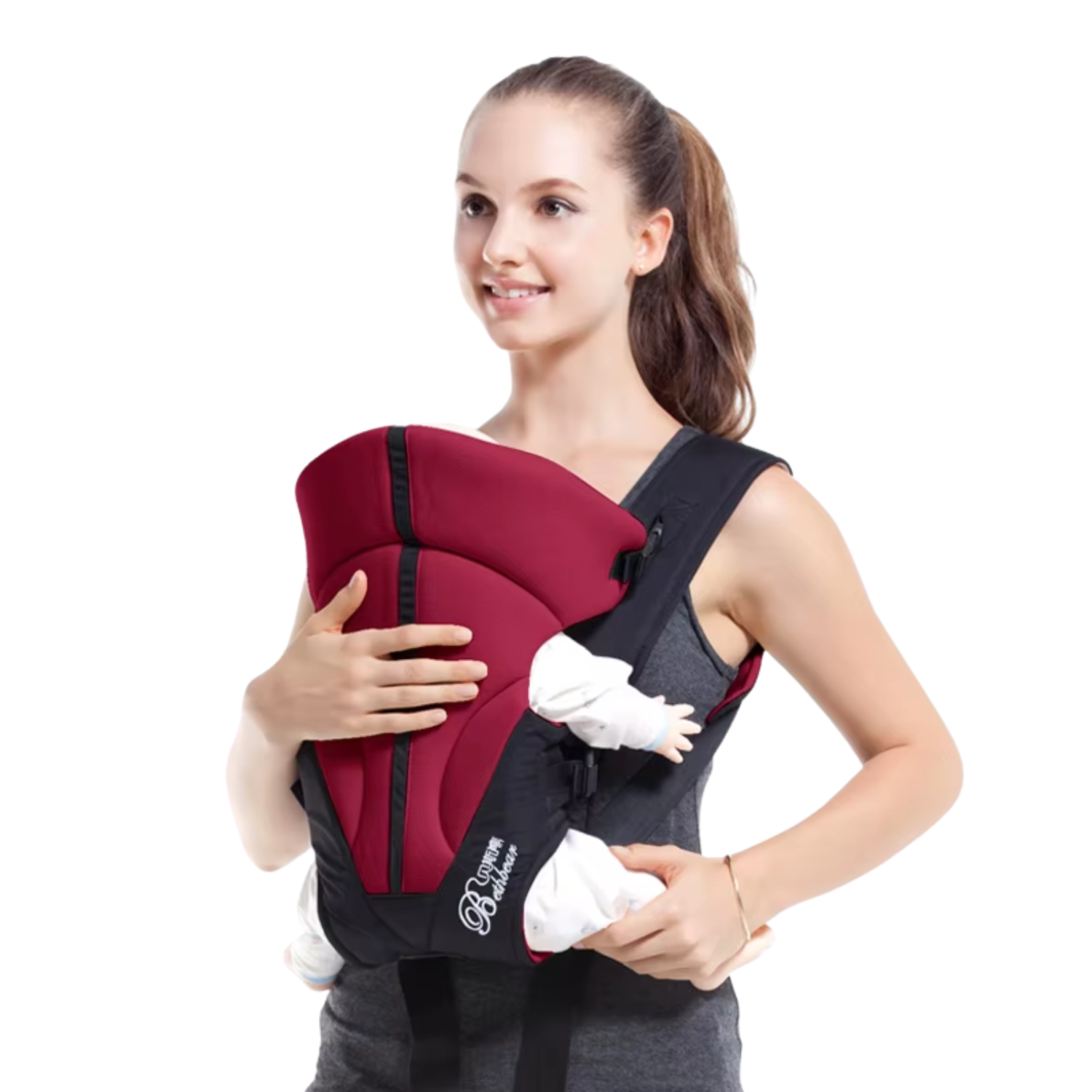 LinéaPorté – Porte-bébé randonnée 3-en-1, Léger, Respirant et Évolutif