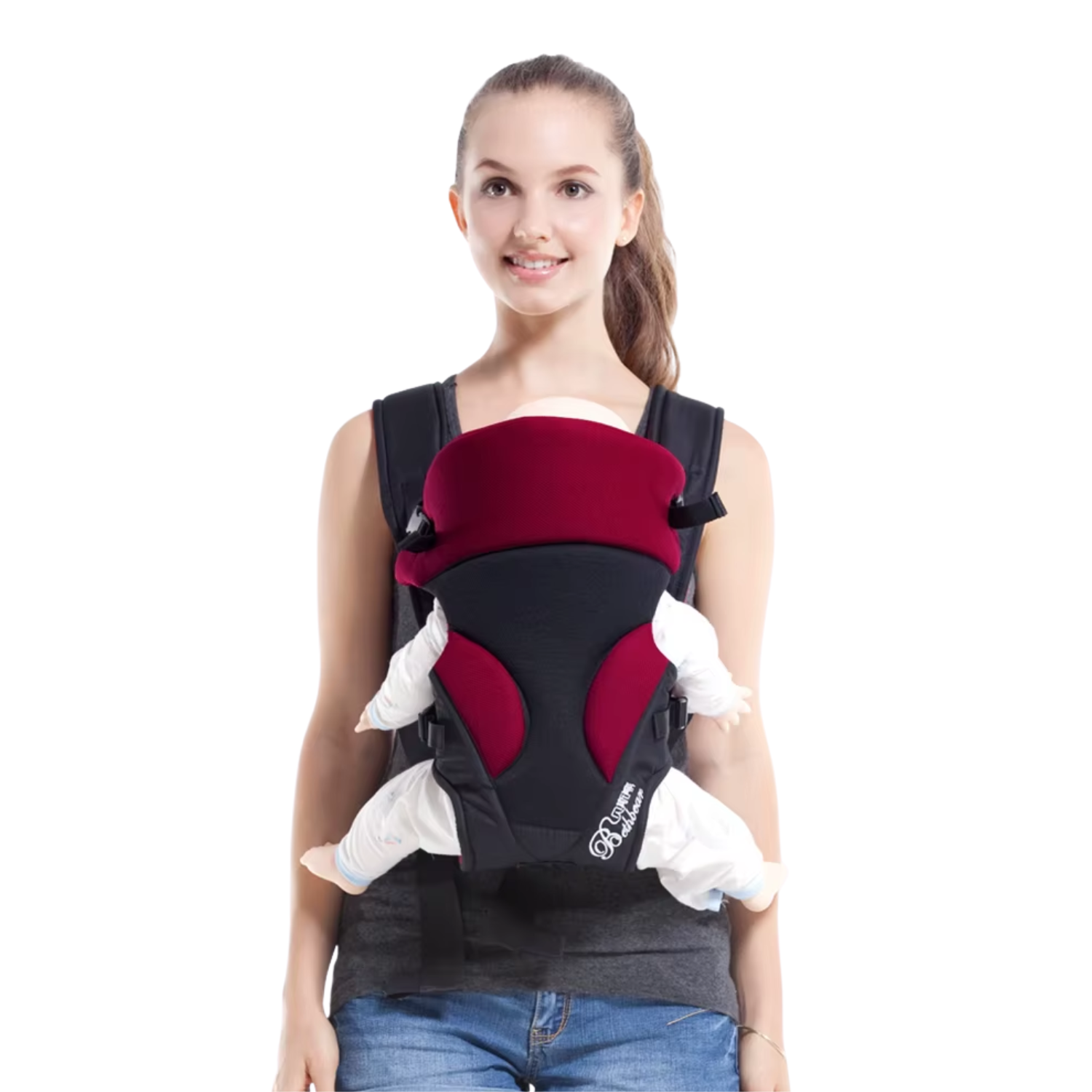 LinéaPorté – Porte-bébé randonnée 3-en-1, Léger, Respirant et Évolutif