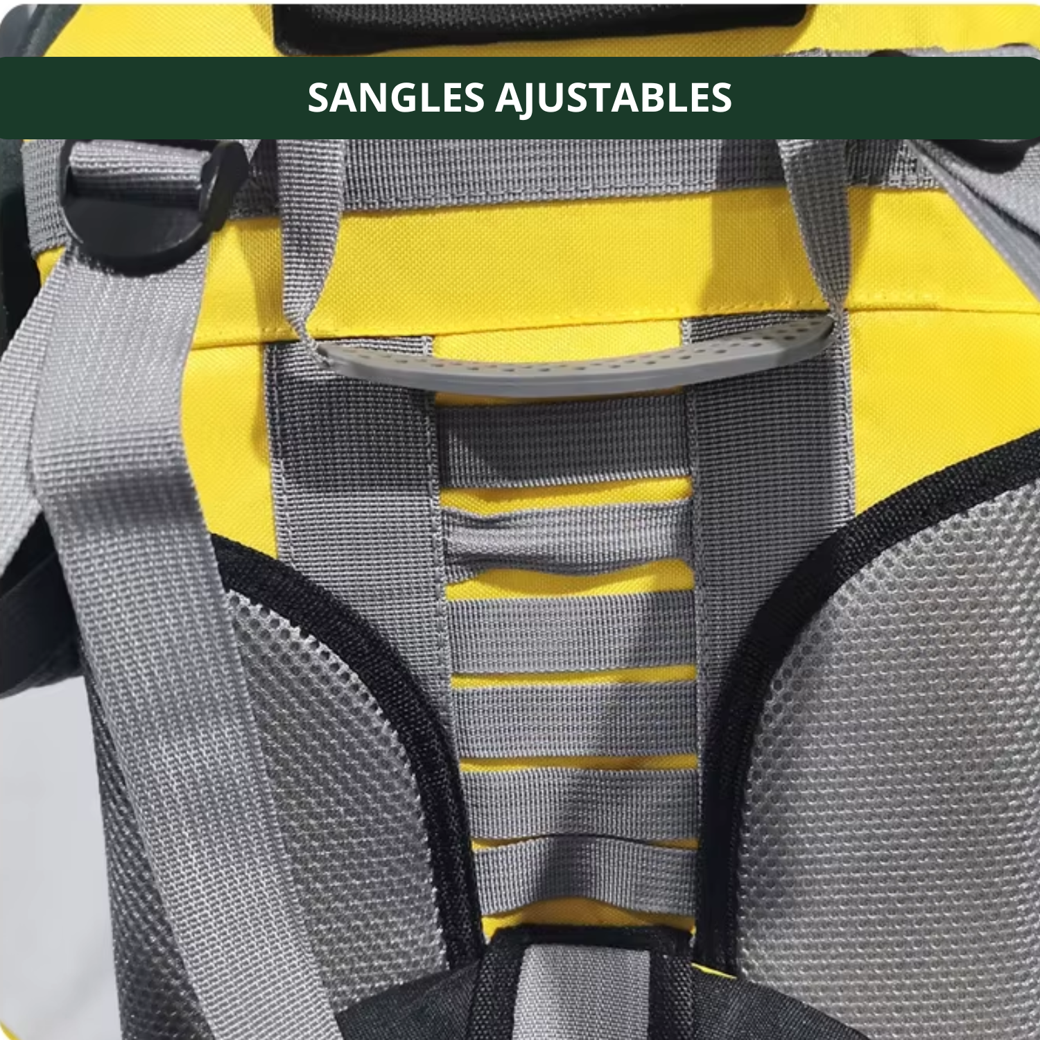 TrekKid Air Pro – Porte Bébé Randonnée Dorsal Haut de Gamme