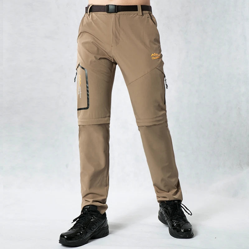 TrailZip – Pantalon Randonnée Homme Léger & Déperlant à Zip Amovible