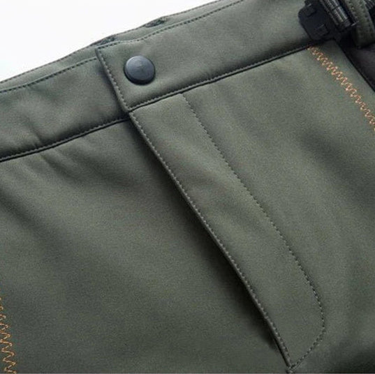 SnowPeak - Pantalon Randonnée Hiver Homme Imperméable & Doublé Polaire