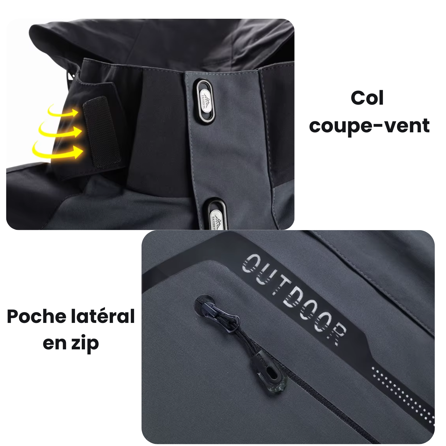 AureaShell – Veste Randonnée Femme 3 en 1 Imperméable & Thermique | Hiver Outdoor