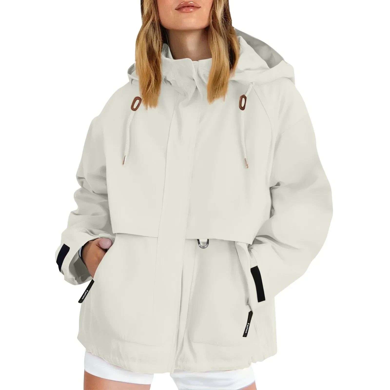 BreezeShell – Veste Randonnée Femme Imperméable & Coupe-Vent | Style Casual Outdoor