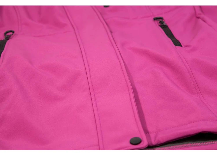 AltaTrail – Veste Randonnée Femme Longue Softshell & Coupe-Vent